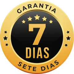 NOT A LOGO https://eduardoraggi.com.br Illustration of a seven day guarantee golden seal